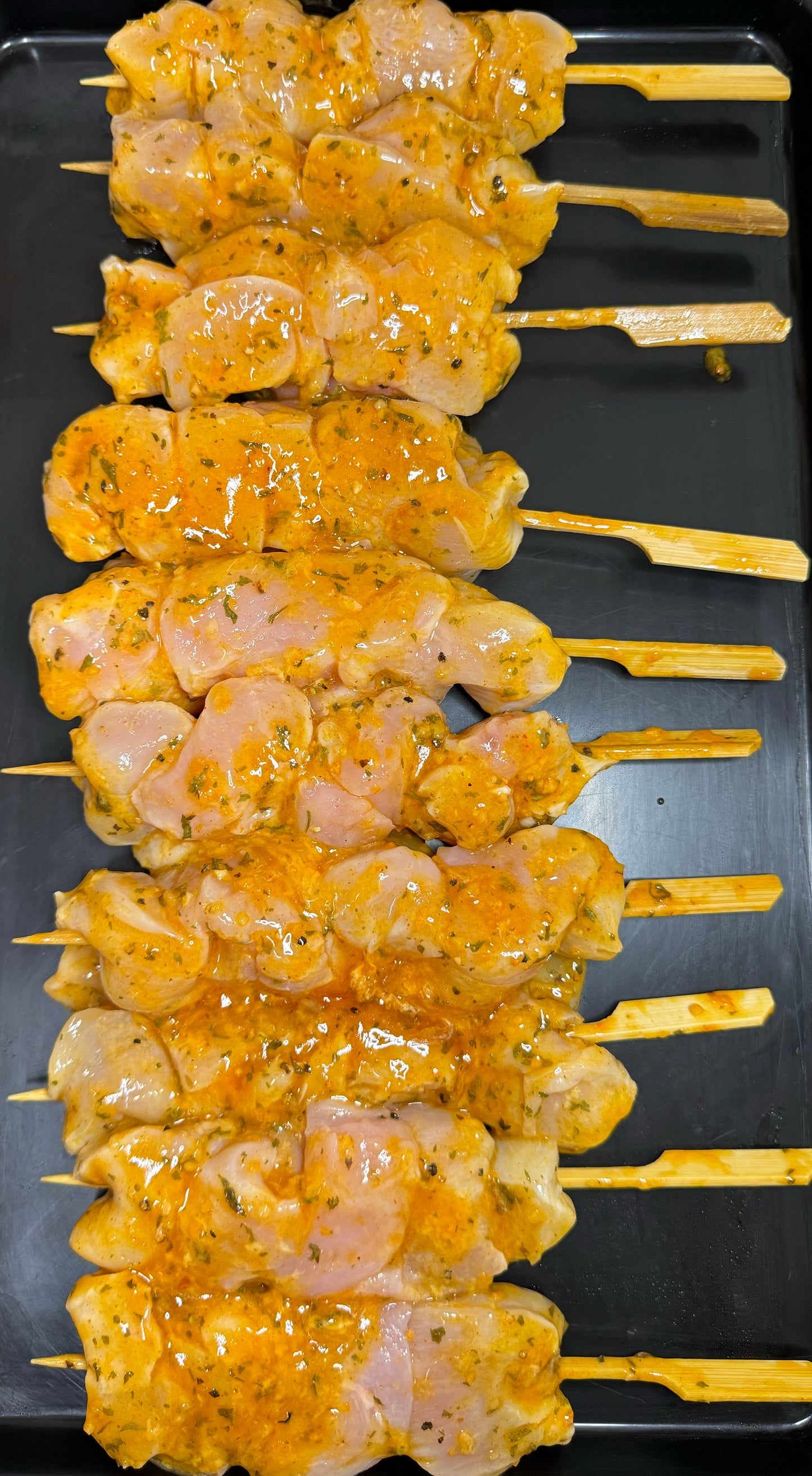 Lemon Pepper Chicken Skewer