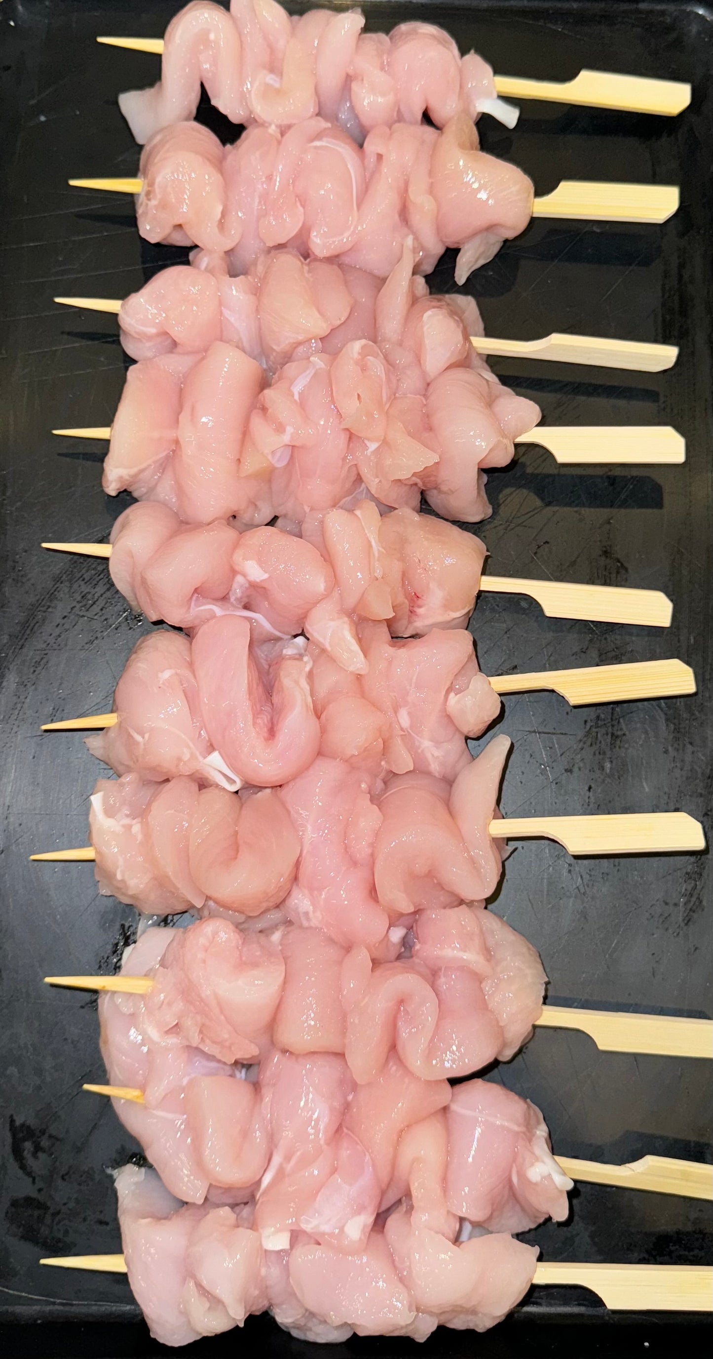 Plain Chicken Skewers