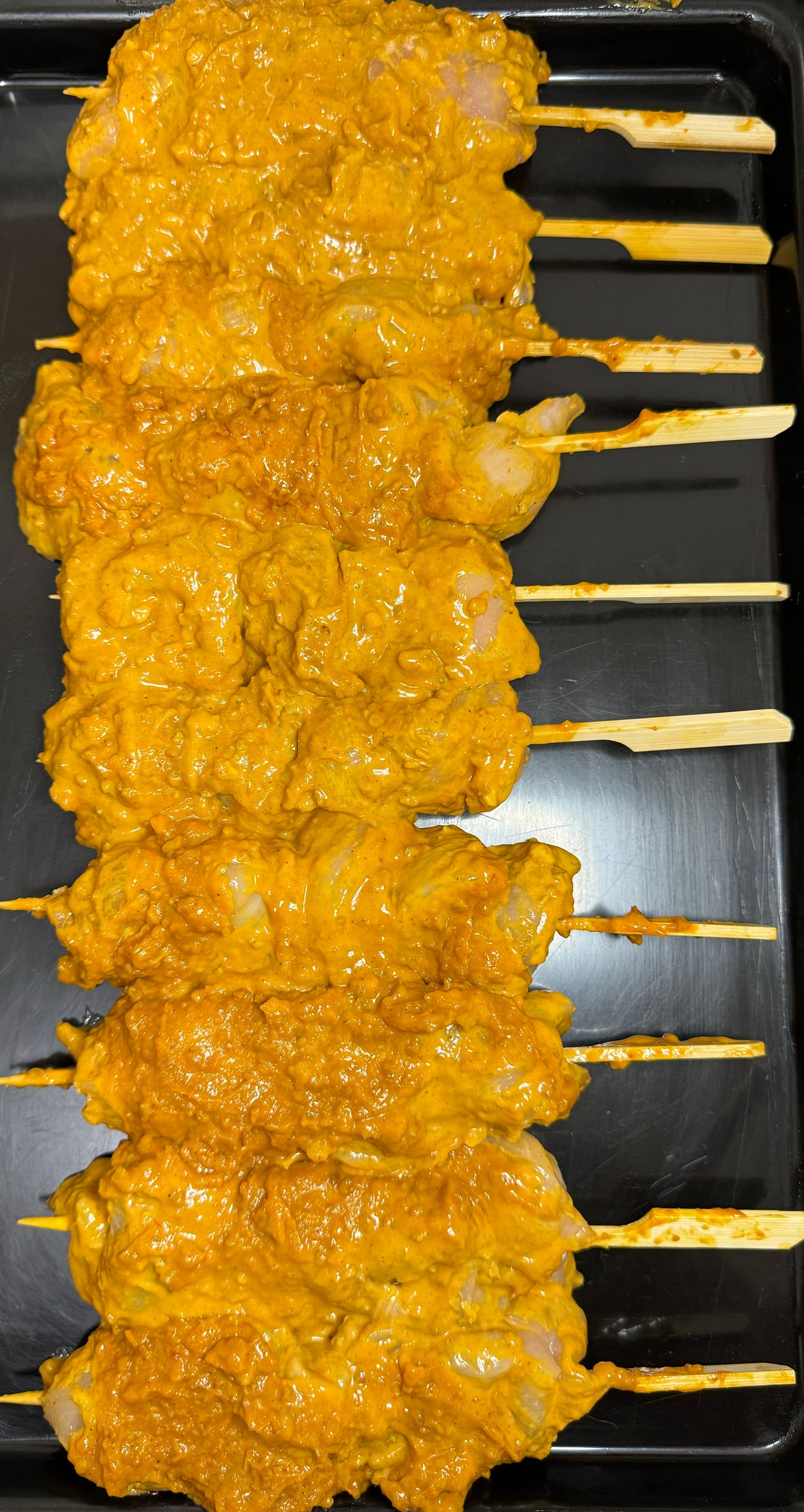 Peanut Satay Chicken Skewer