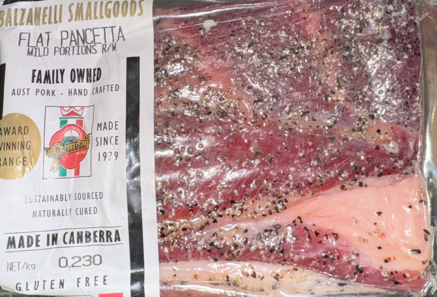 Flat Pancetta