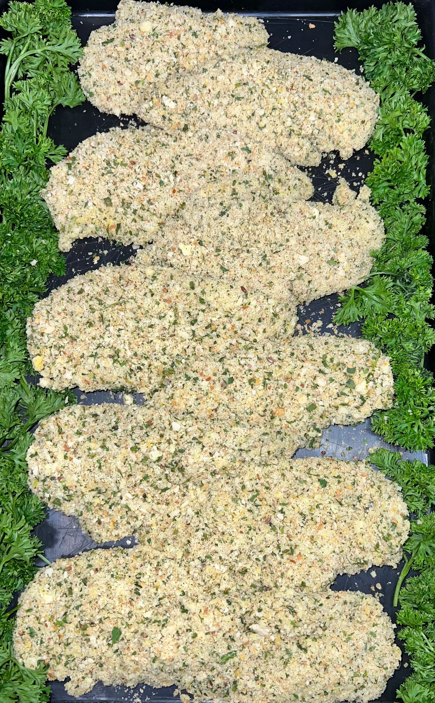 Crumbed Parmesan Chicken Tenderloins