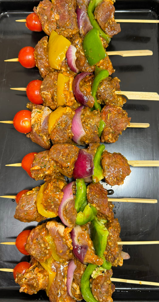 Greek Style Lamb Shashlik