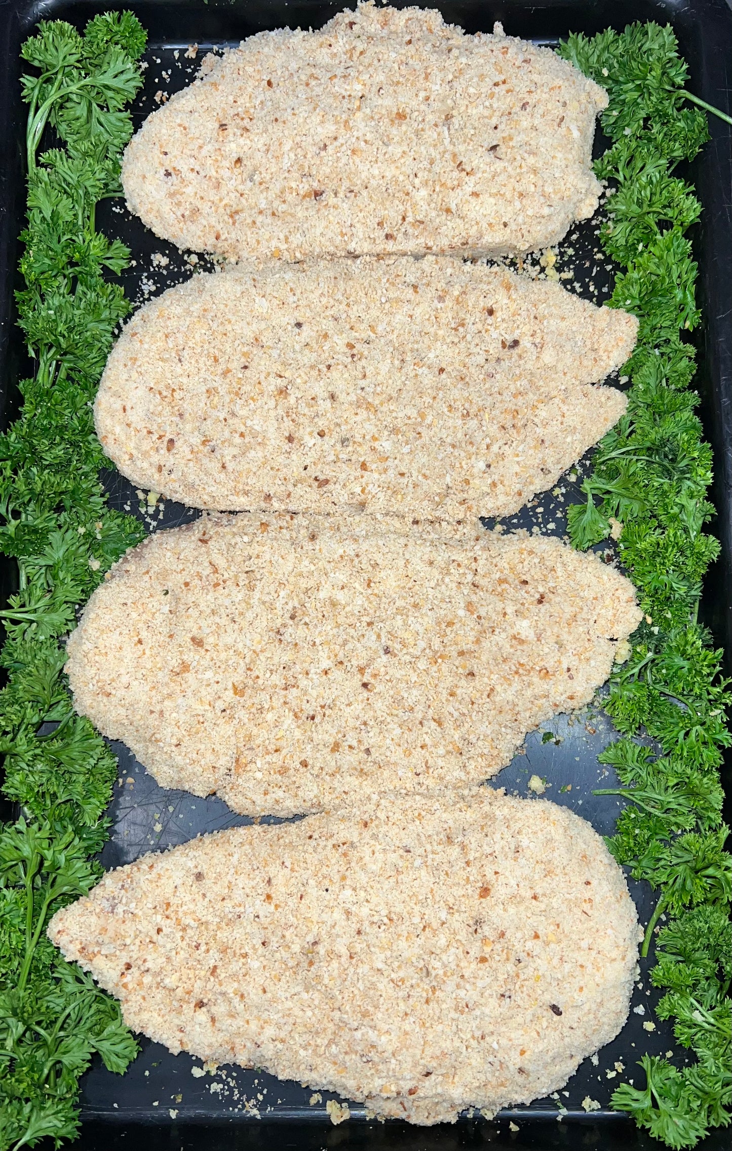 Crumbed Chicken Schnitzel