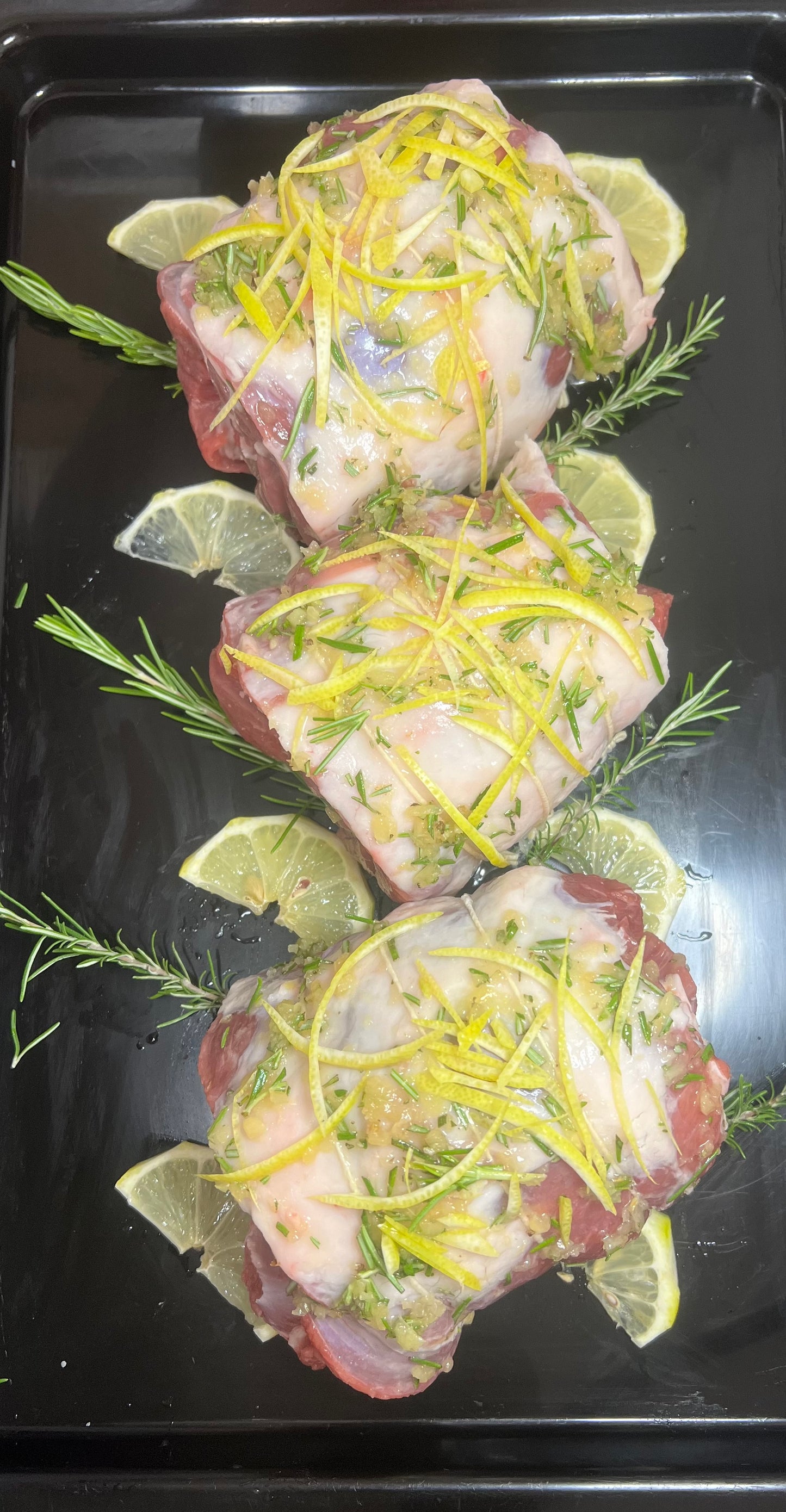 Garlic and Rosemary Lamb Rump